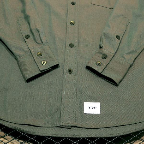 WTAPS 20AW BD/LS/RAPO.TWILL 202TQDT-SHM01 サイズ02(M) ダブル