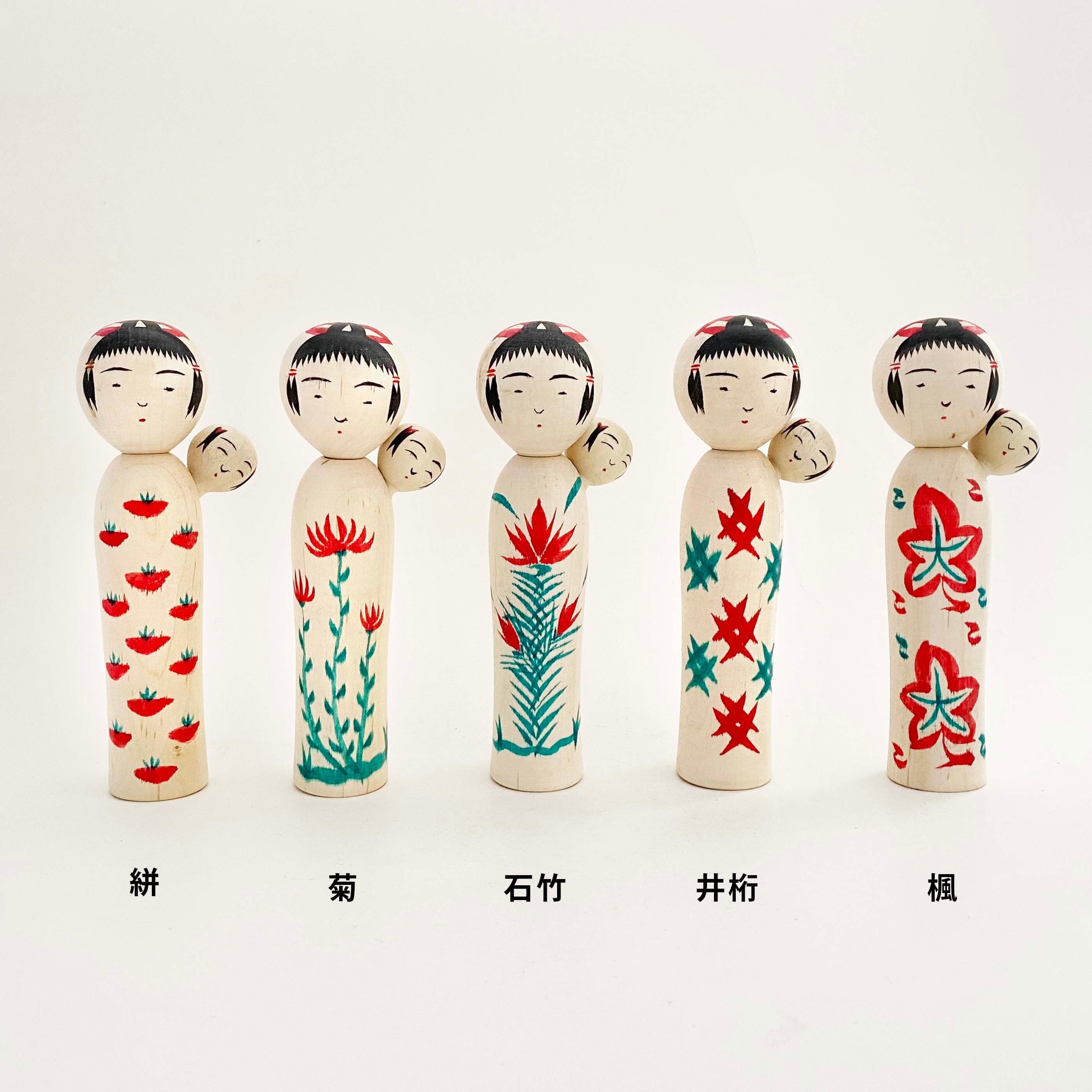 コケーシカ別注 子守こけし(外鳴子系 / 菅原修工人)