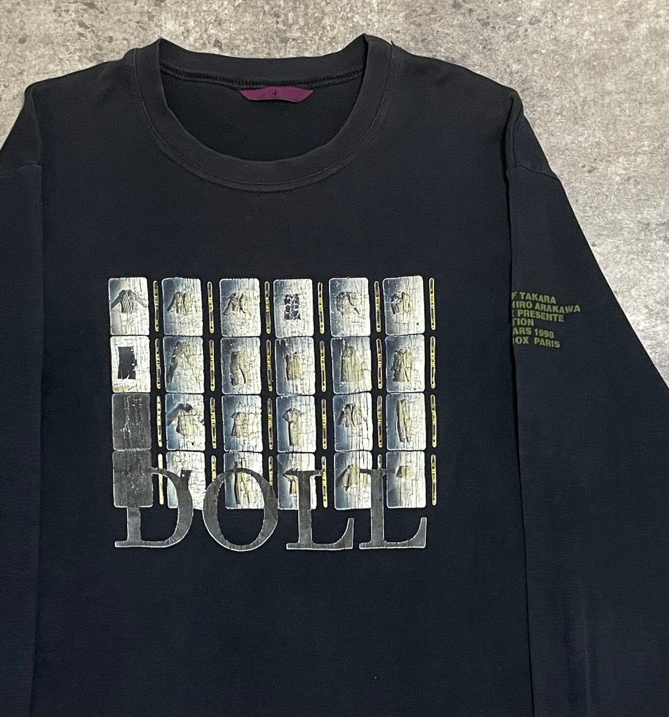 トップス 1998s SHINICHIRO ARAKAWA DOLL print tee 1998s SHINICHIRO ARAKAWA DOLL print tee