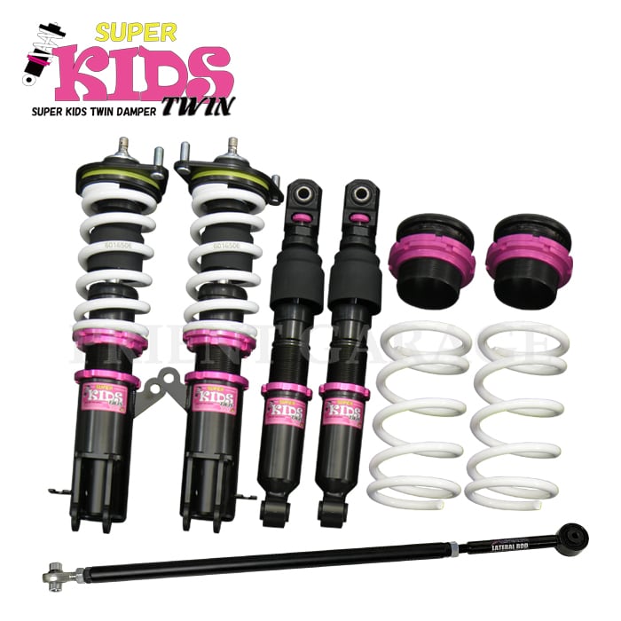 SUPER KIDS TWIN】 車高調キット DAIHATSU L275S ミラ/ミラカスタム