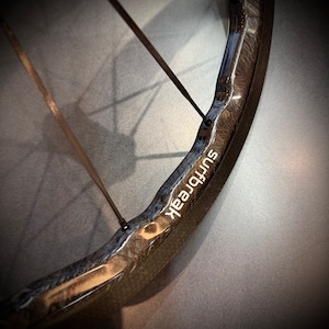 SMC Surfbreak 16 inch 349 Carbon Spokes Wheels Waves Rim for Brompton 7-speed