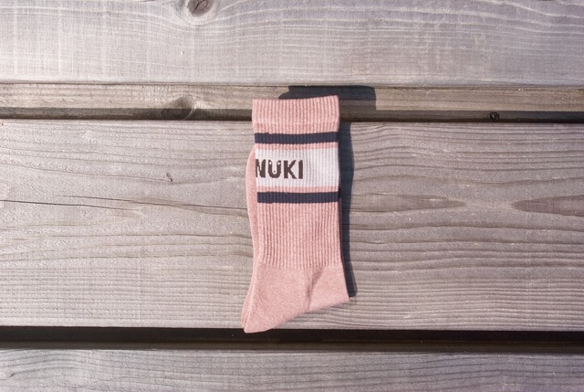 TANNUKI Running（タヌキランニング）   Sato border Socks  Charcoal