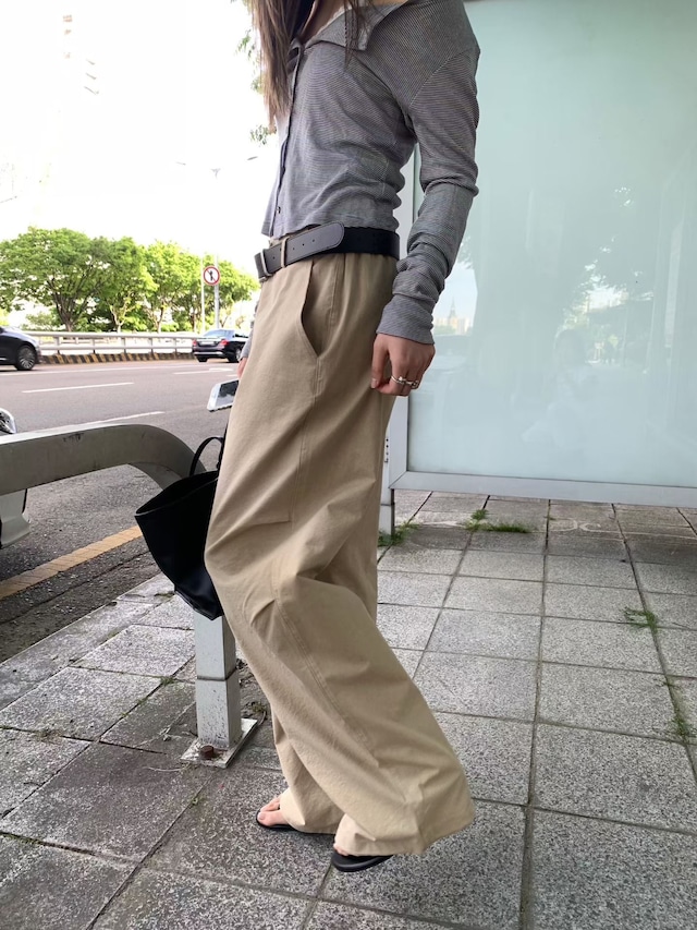 (予約) forest / Roco parachute pants 5color