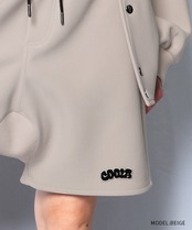 COOLAロゴサルエルショートパンツ (KHAKI) CQ-45030