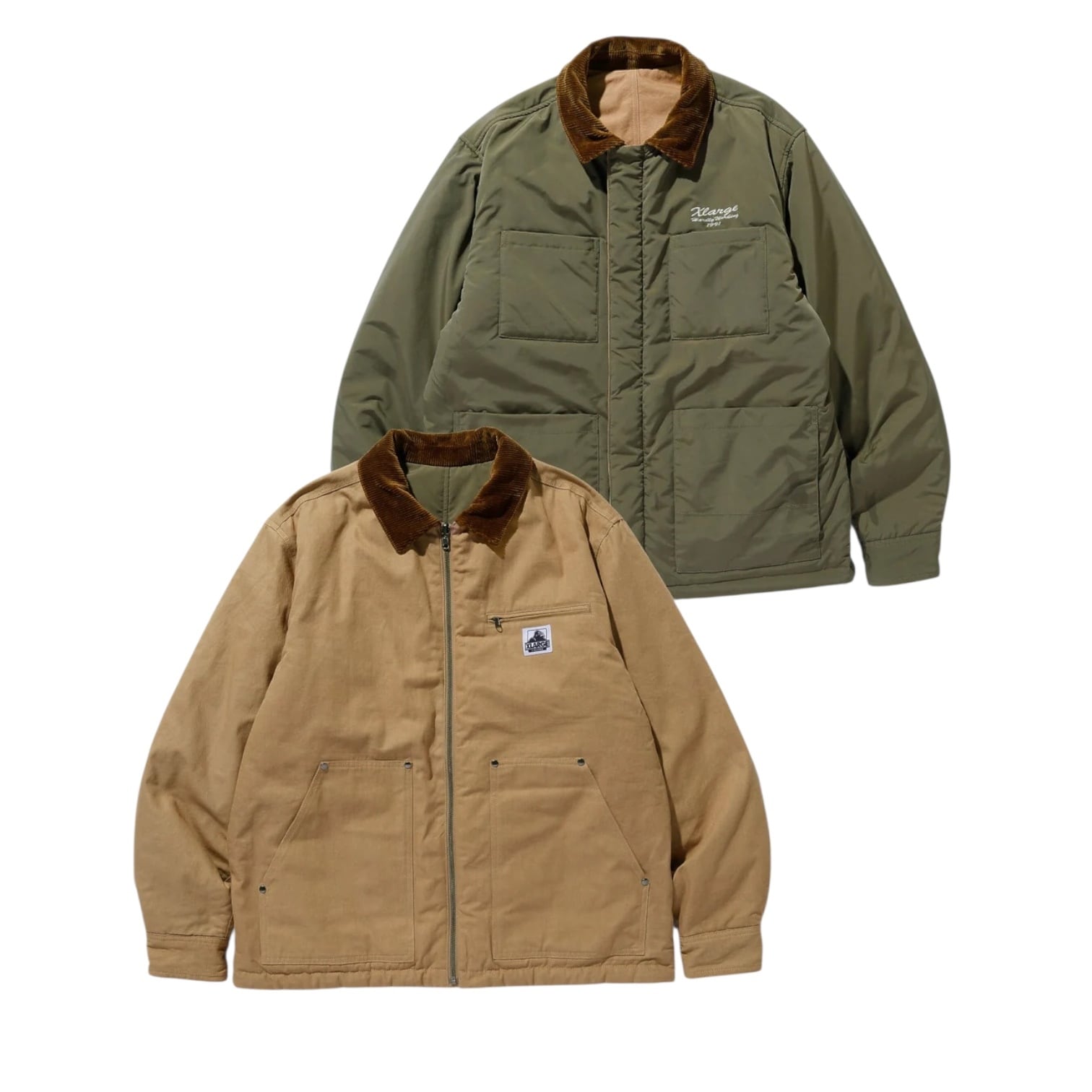【XLARGE】REVERSIBLE WORK JACKET【エクストララージ】