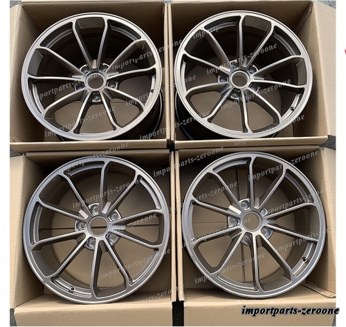 20インチ スタッガーブロンズスタイル 鍛造ホイール 2013+ ポルシェ ケイマン 981 -BRN-12100 鍛造 ★