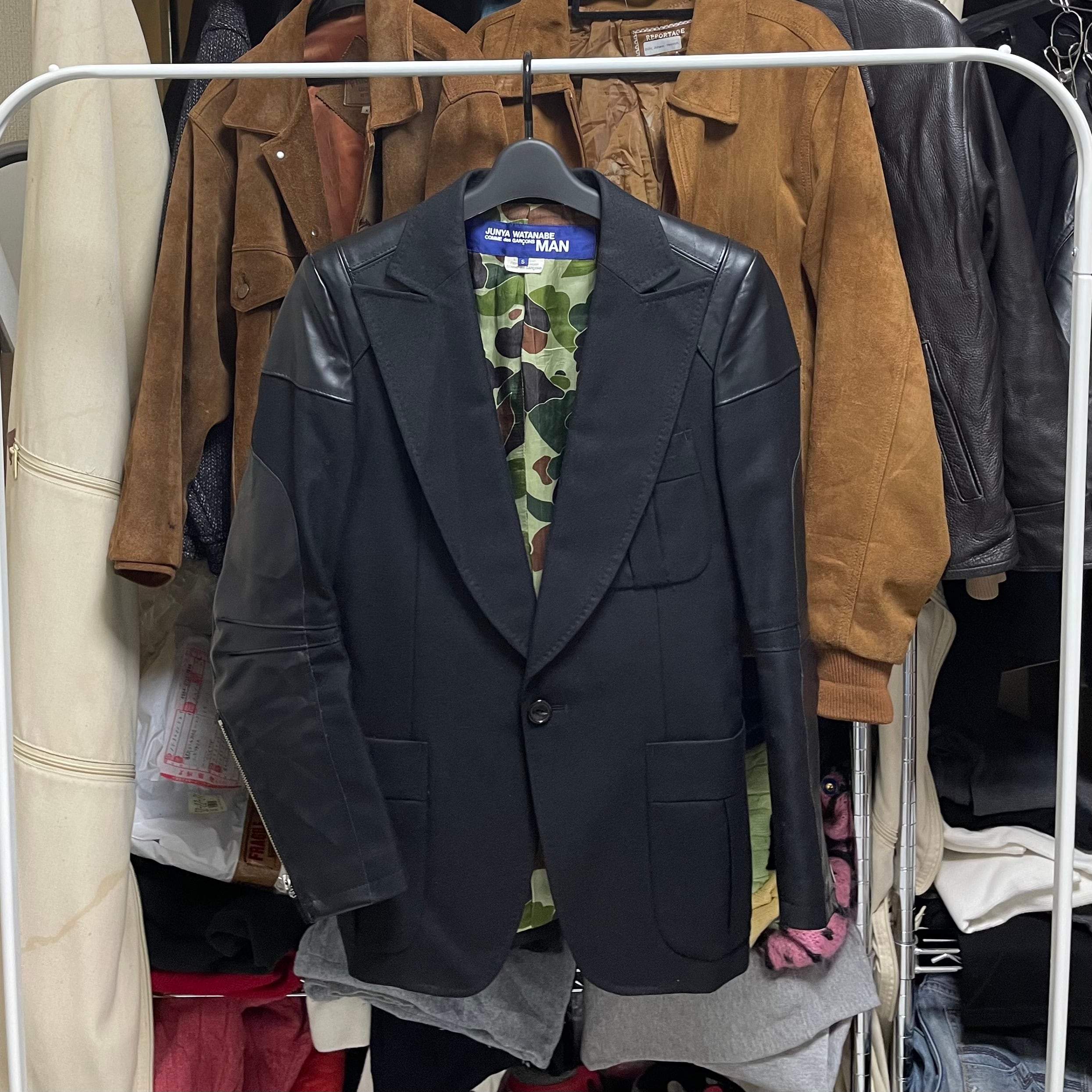 COMME des GARCONS コムデギャルソン ジュンヤワタナベ レザー  