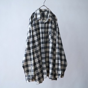 "PURITAN" check design flannel shirt