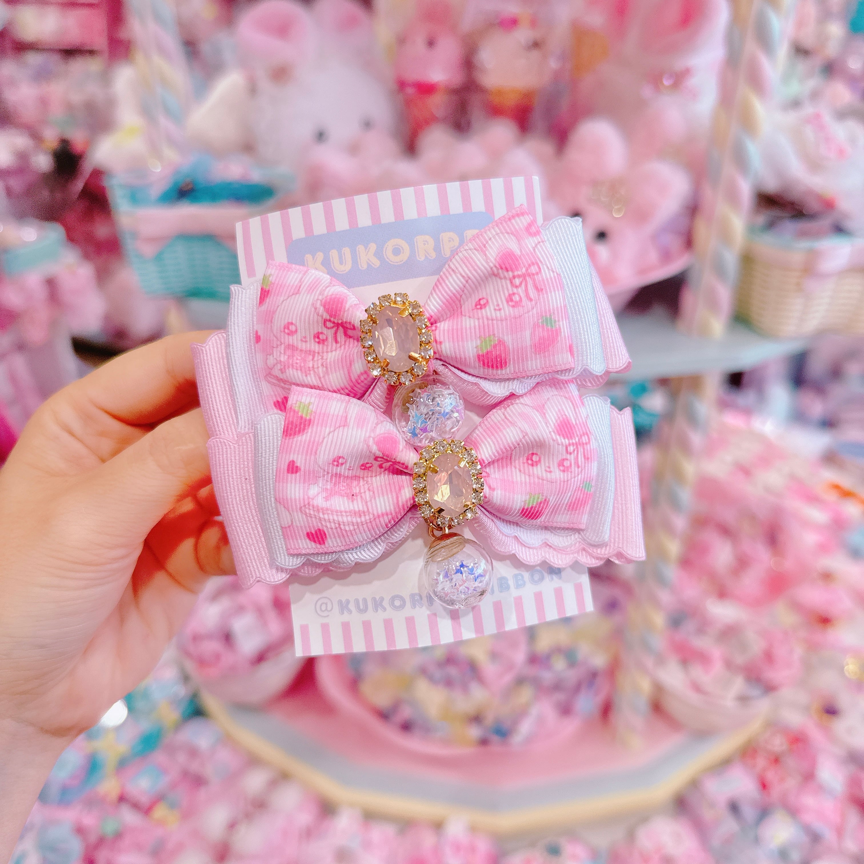 【R13】40-33ツインヘアクリップ