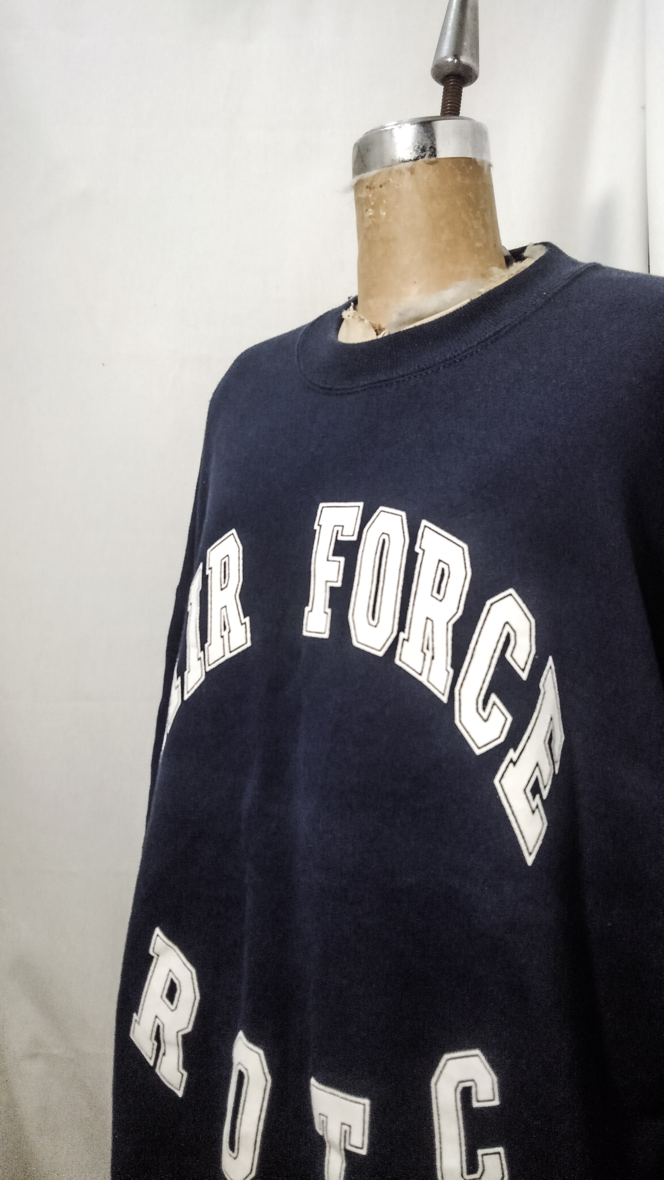Vintage jerzees U.S.A.F ROTC crew neck sweat shirt s   塚野製作所