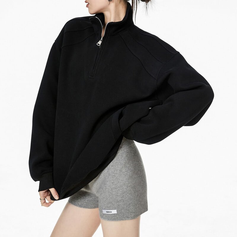 half-zip pullover 10866