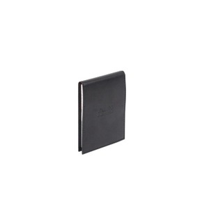 【努力特価】RHODIA(ロディア) カバー付き メモ帳 No.11(A7) エピュレ ブラック(ブロックロディア No.11 オレンジ入り/80枚 5mm方眼)RHODIA cf118119