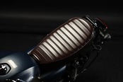 GOODSEAT "SLENDER" TUCKROLL (BROWN) for GB350