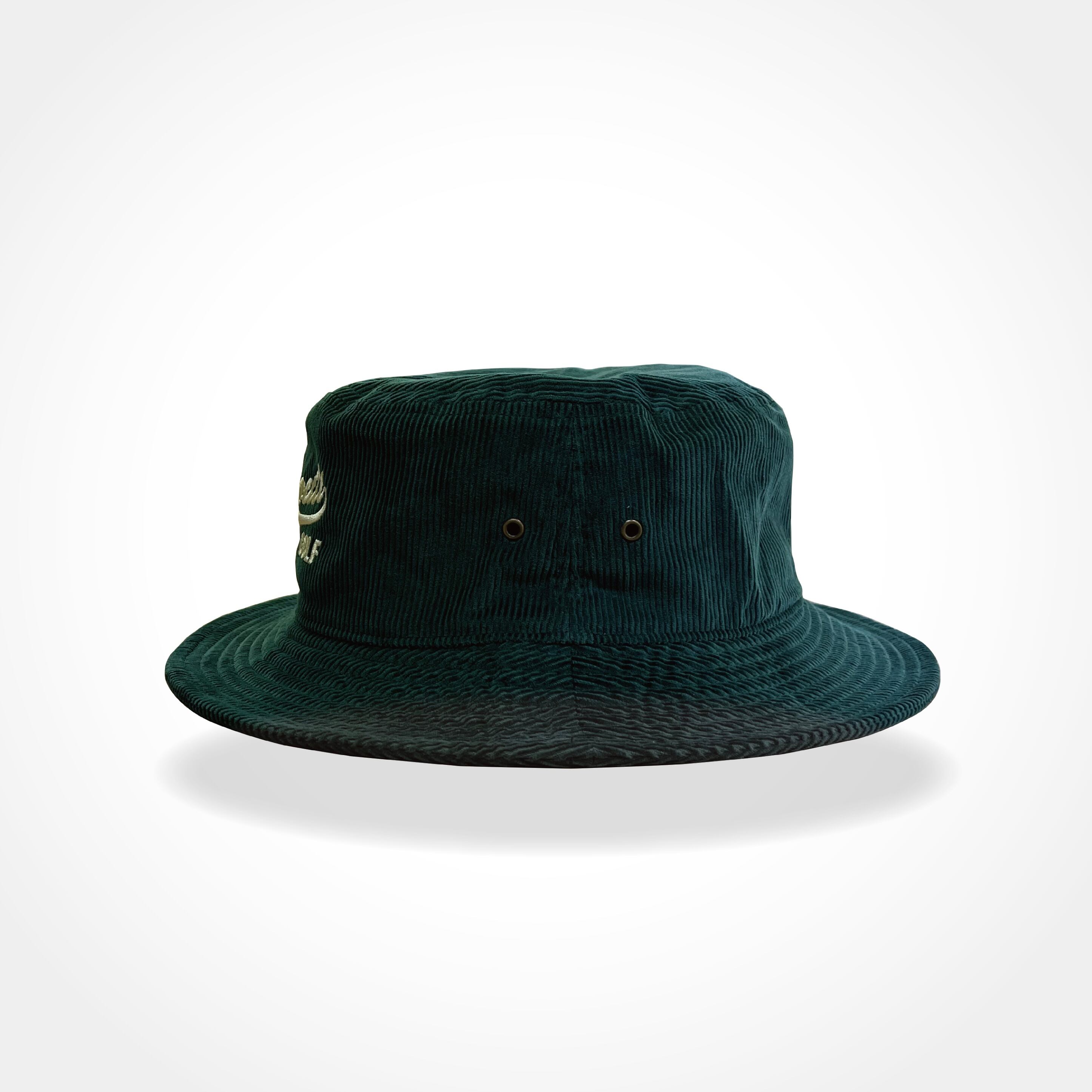 REAL ROUTE コーデュロイバケットハット【ダークグリーン】 | REAL ROUTE