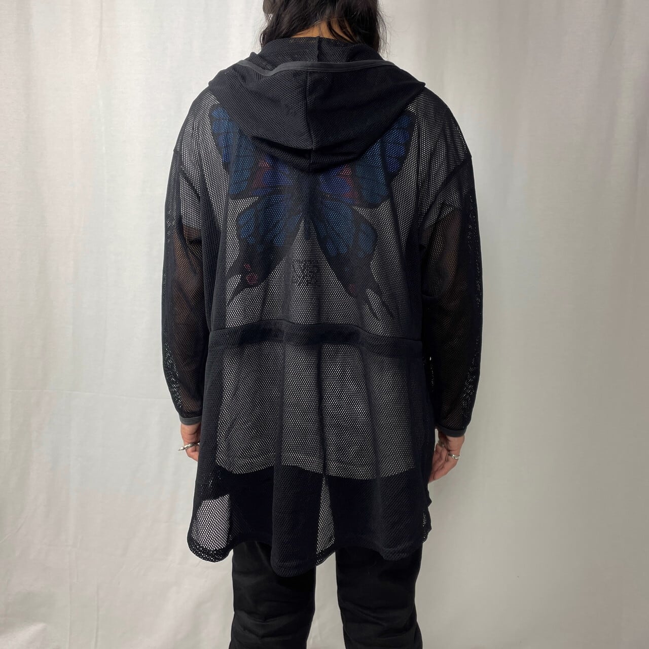 90年代 USA製 JORDAN TAYLOR メッシュパーカー カーディガン