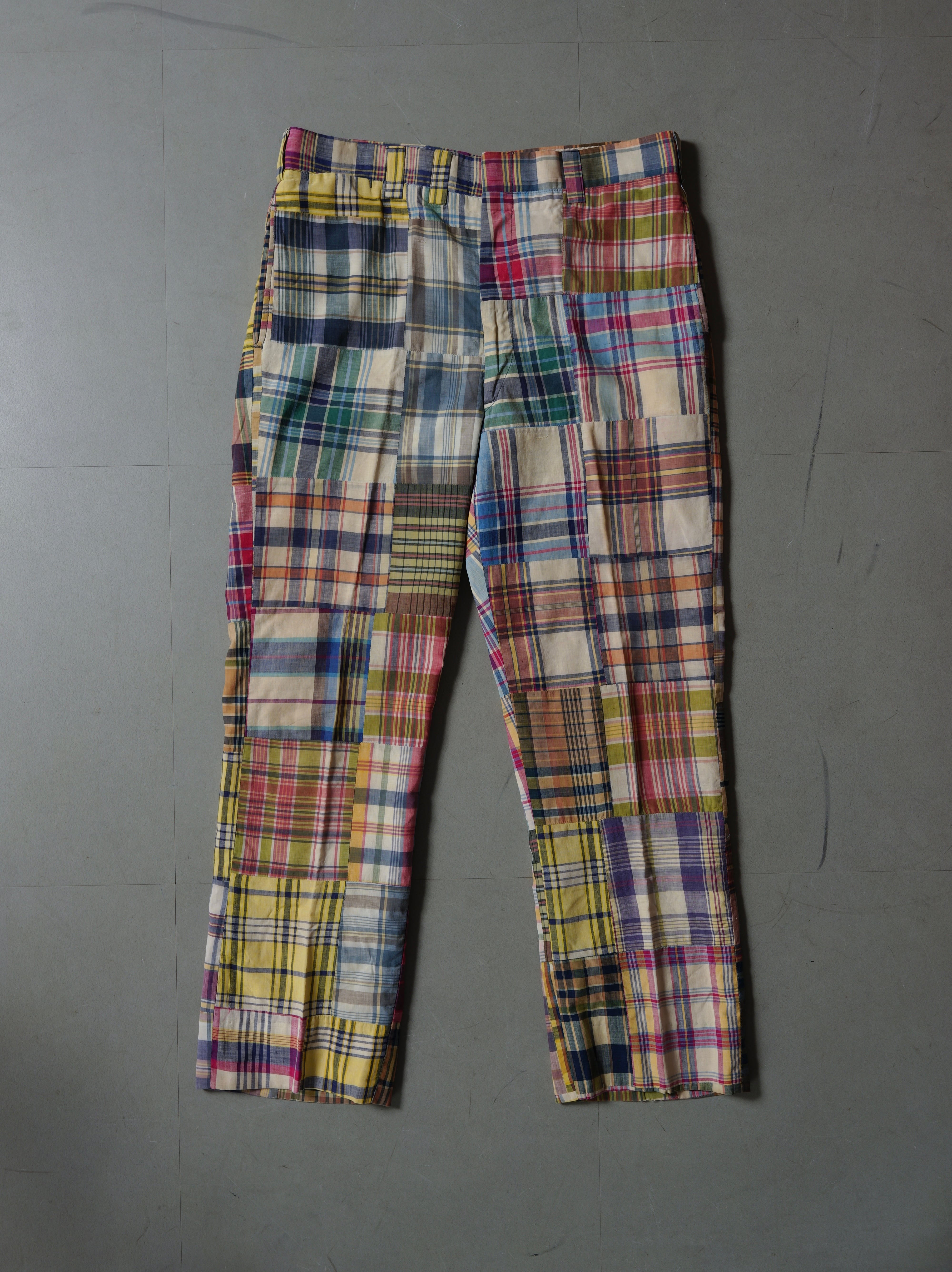VINTAGEマドラスパッチワークスラックス | robtokyo