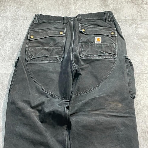ブラック カーゴパンツ Carhartt EB281 BLK 34×34 詳細写真13