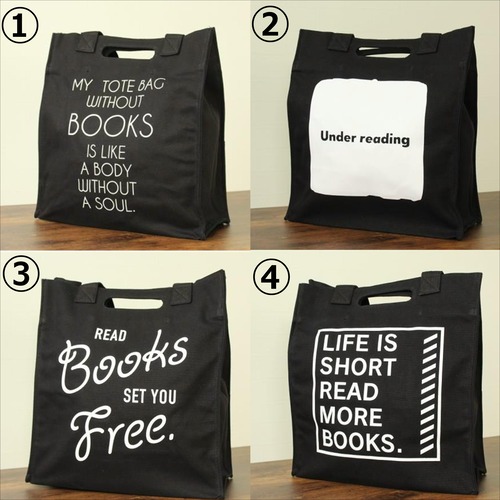 BOOK TOTE 【?】TYPO【BIBLIO PHILIC】