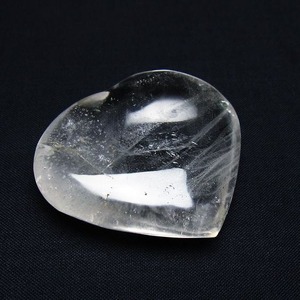 水晶 ハート置物 一点物 145-1458