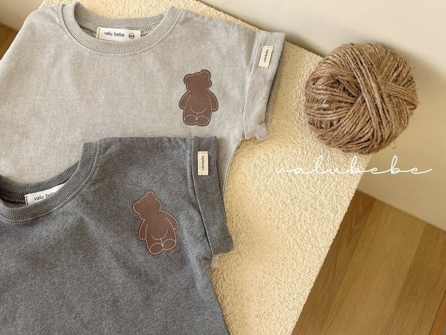 dark gray S(90)［即納］belu tee / valu bebe 26summer