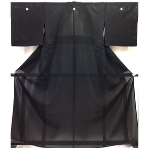 着物・喪服・絽・漢方薬双染・五つ紋・No.200701-2117・梱包サイズ80