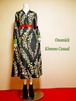 ７０年代ルック・ロングドレス 70sLook long dress LO-532/M