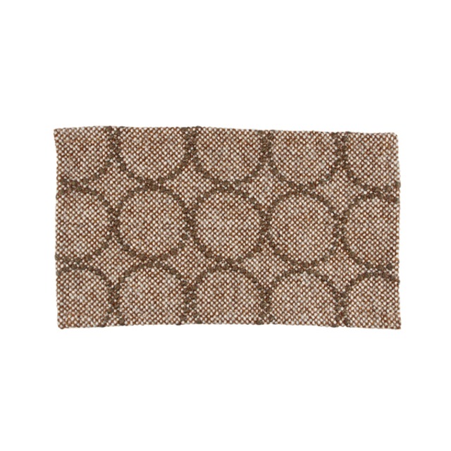 Kvadrat（クヴァドラ） Tambourine Hallingdal（タンバリンハリンダル） プレースマット ブラウン