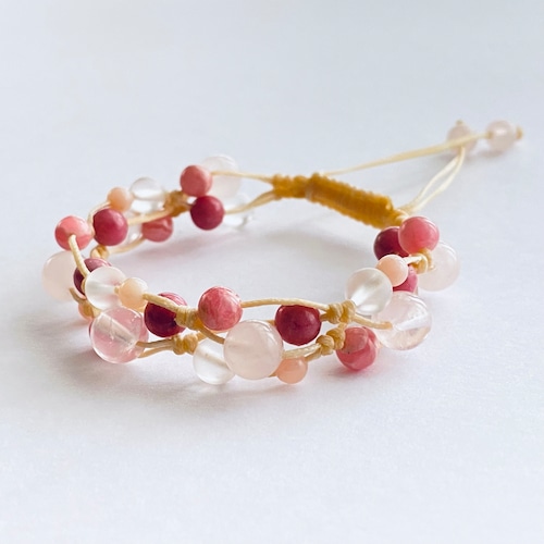 【3/17-18会場販売】ピンクのマハロ*アミュレット