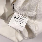 新品 タグ付き NAPAPIJRI ナパピリ 重ね着風 エルボーパッチ デザイン ワッペン フード プルオーバー /ホワイト系 メンズ