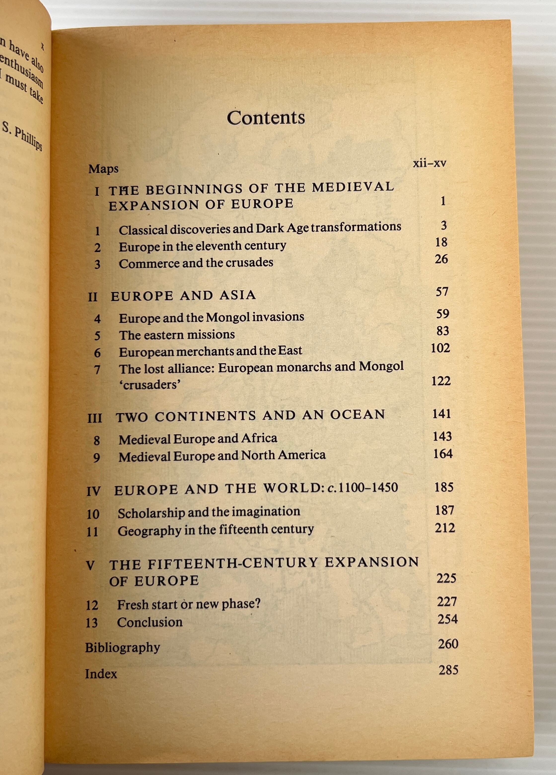 The Medieval Expansion of Europe / J. R. S. Phillips / Oxford University Press