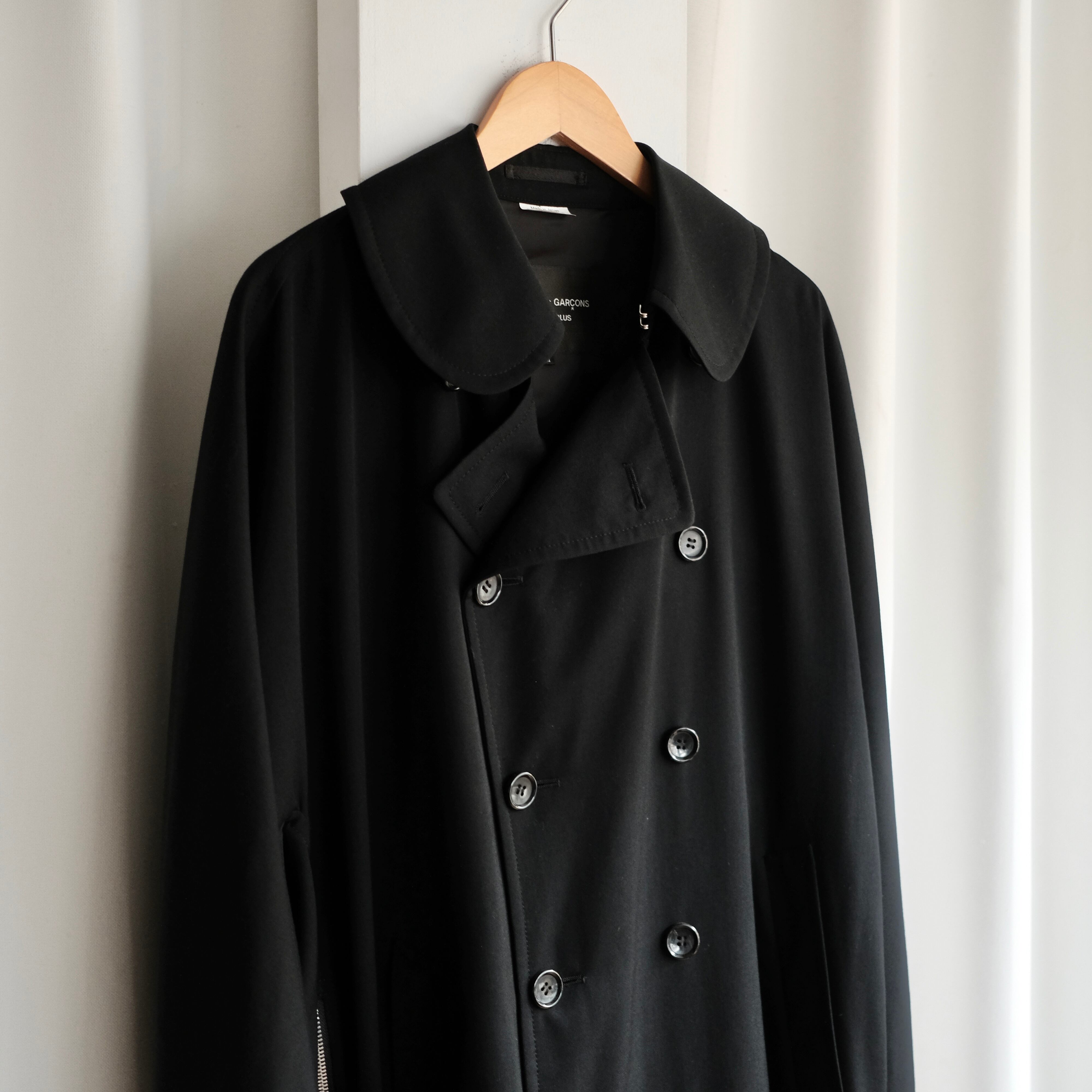 COMME des GARCONS HOMME PLUS 23SS WOOL GABA ZIP COAT | safarionline