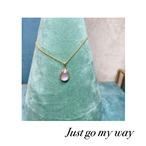 ピンクシェルネックレス45cm