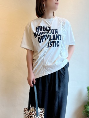 CEaRET / ギャザーロゴ Tシャツ