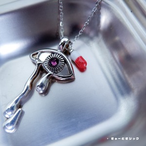 感情観測の瞳。 ネックレス《Lot.q-02：ヘモリゼット》｜The Eye of Emotion. Necklace