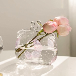 【VASE】ミニマリズムカバン形グラスベース