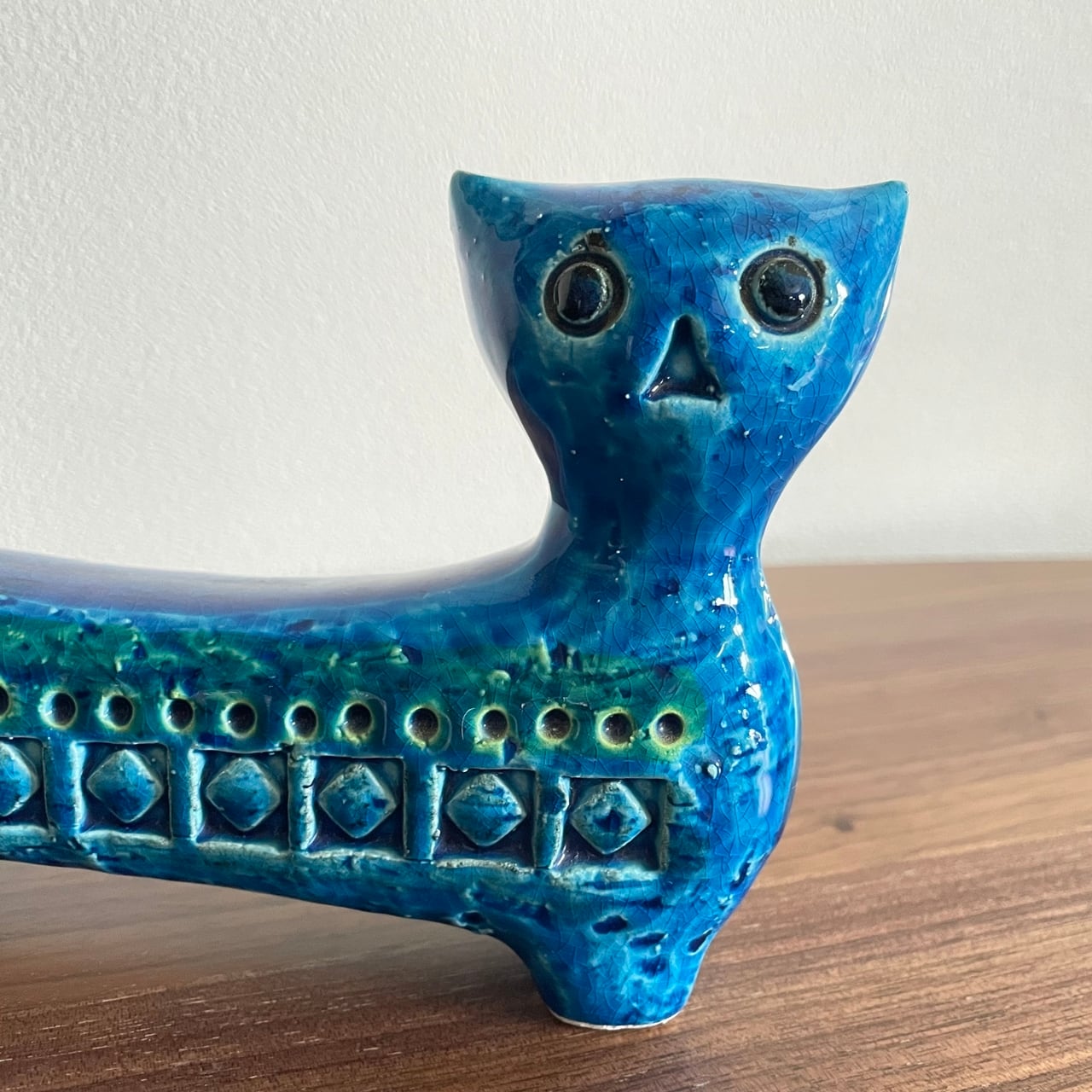 美品 FLAVIA BITOSSI フラビア ビトッシ イタリア製 青い猫 ネコ 美品 FLAVIA BITOSSI フラビア ビトッシ イタリア製 青い猫 ネコ