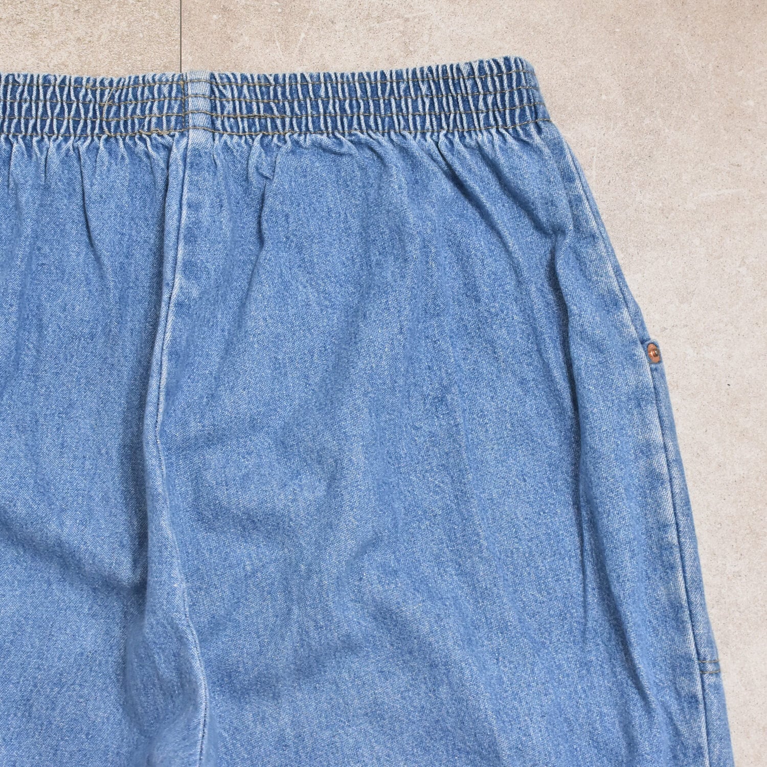 90～00s CHIC denim easy pants | 古着屋 grin days memory 【公式