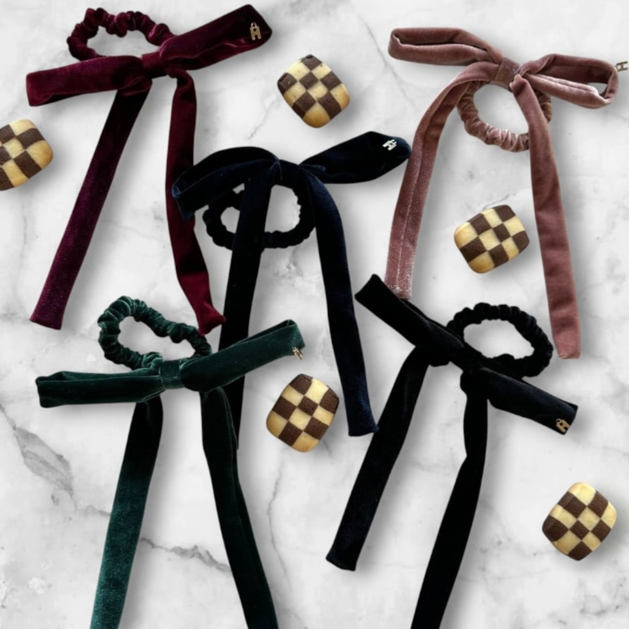 ポワンベロアシュシュ(ロング)