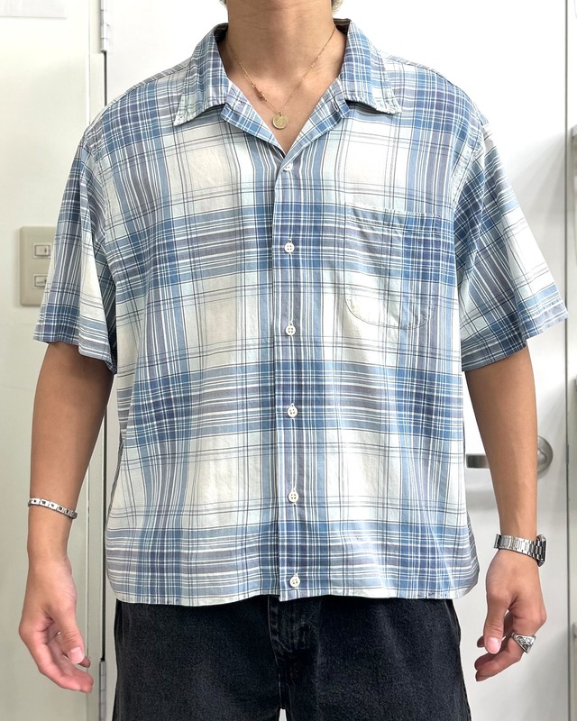 90’s Ralph Lauren Design Short Sleeve Shirt “BOB CAMP”【Roots店】