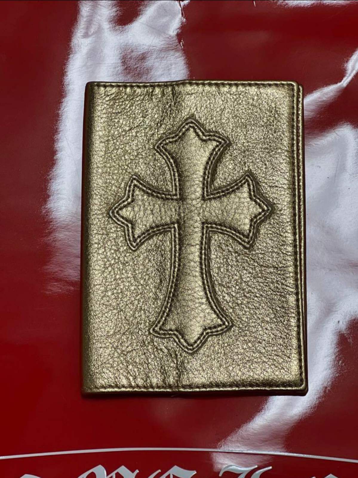 CHROME HEARTS クロムハーツ パスポートケース アジェンダ