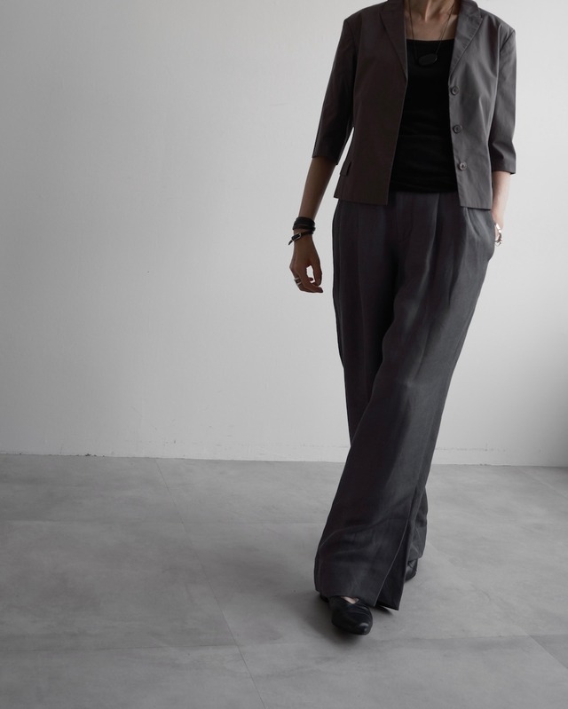 JIL SANDER　COTTON TAILORED JACKET