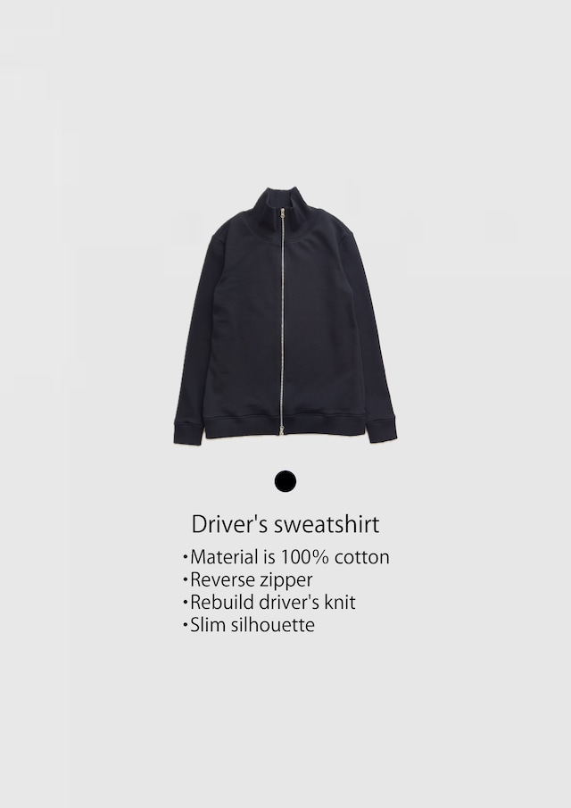 Driver's sweatshirt