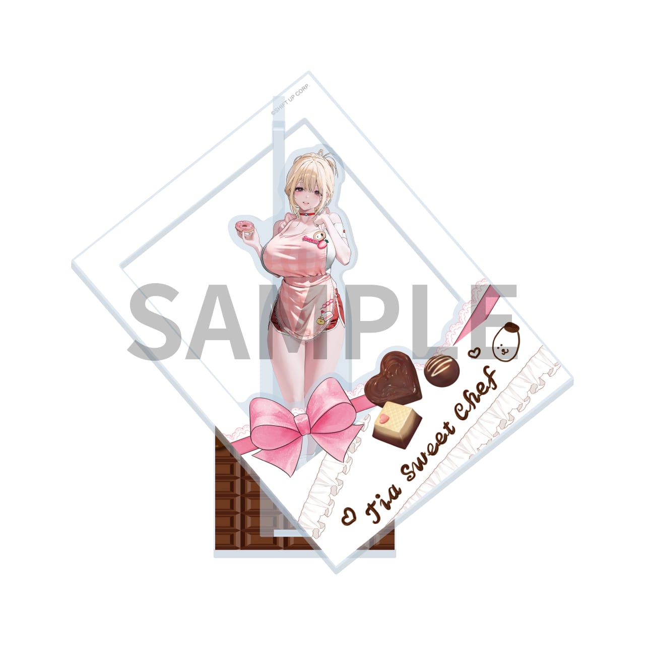 【ストア限定】勝利の女神:NIKKE Pop+Frame メイドフォト風アクリルスタンド ティア - スウィートシェフ