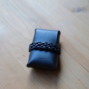 再入荷KAMARO’AN(カマロアン)Woven Card Case Black 35-B