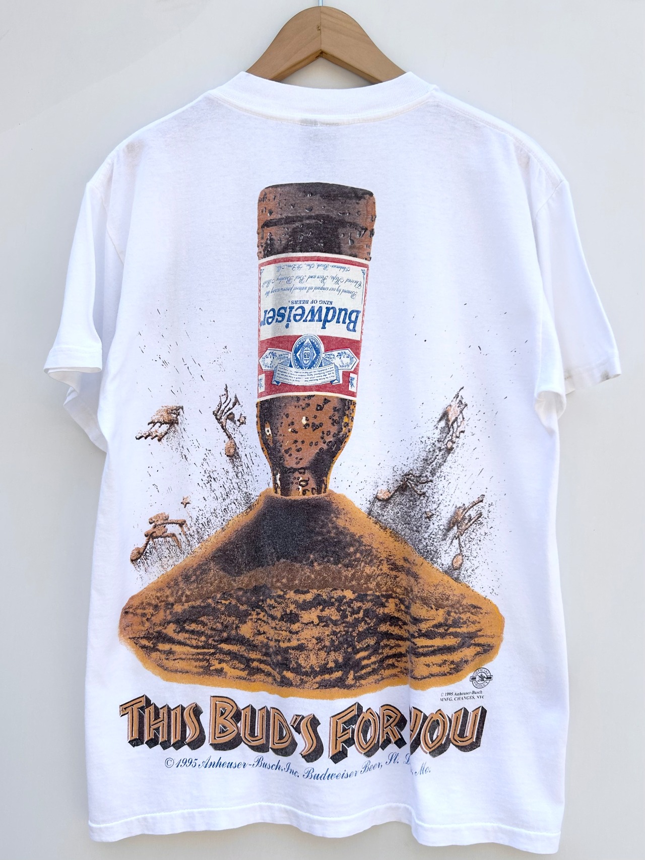 90s Budweiser Tee Size M