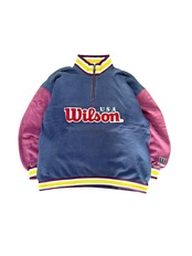 Wilson ハーフジップパーカー