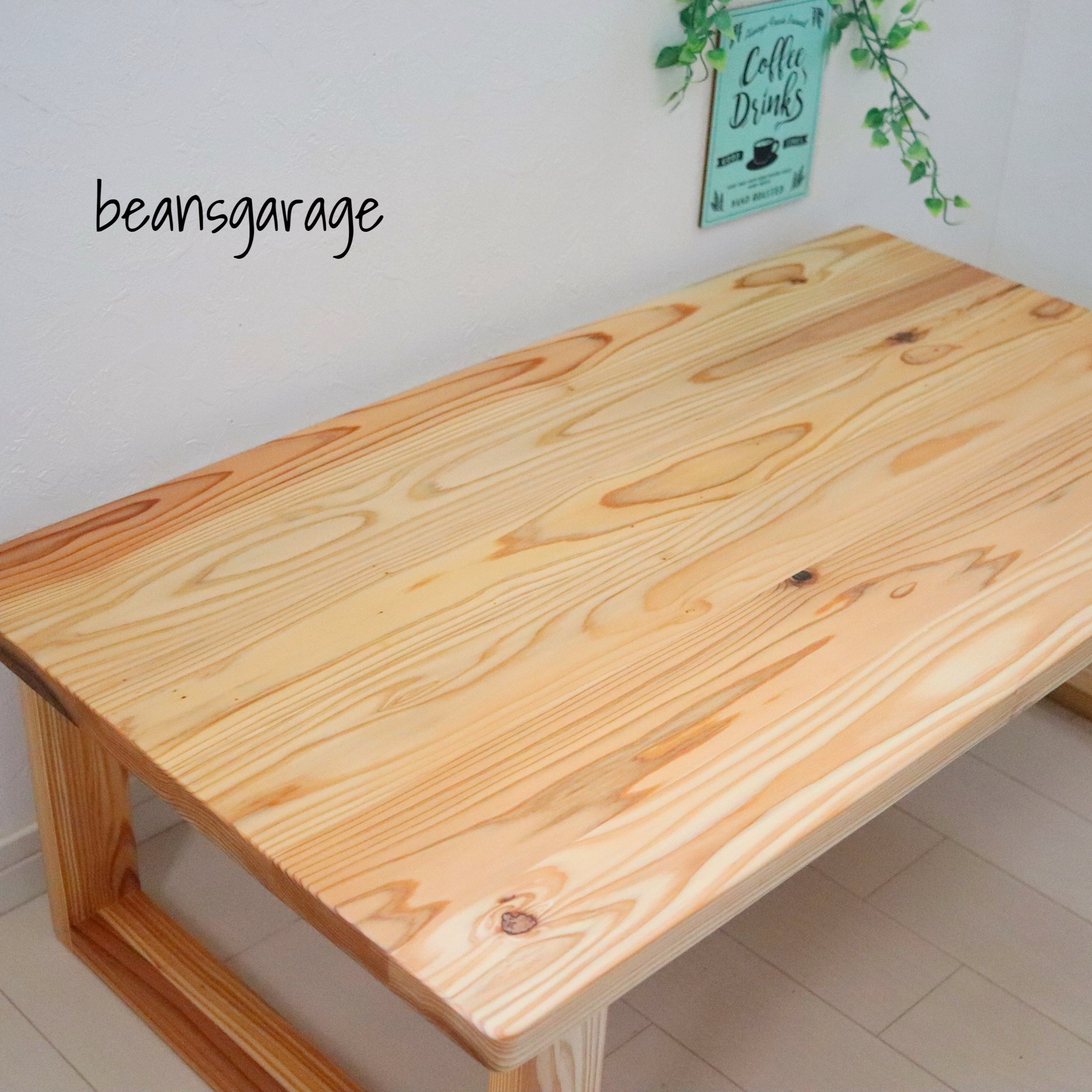 天然木 無垢ローテーブル 90×50cm リビングテーブル コーヒーテーブル 机 無垢ローテーブル 天然木 90×50cm 国産杉 カフェテーブル 無垢材