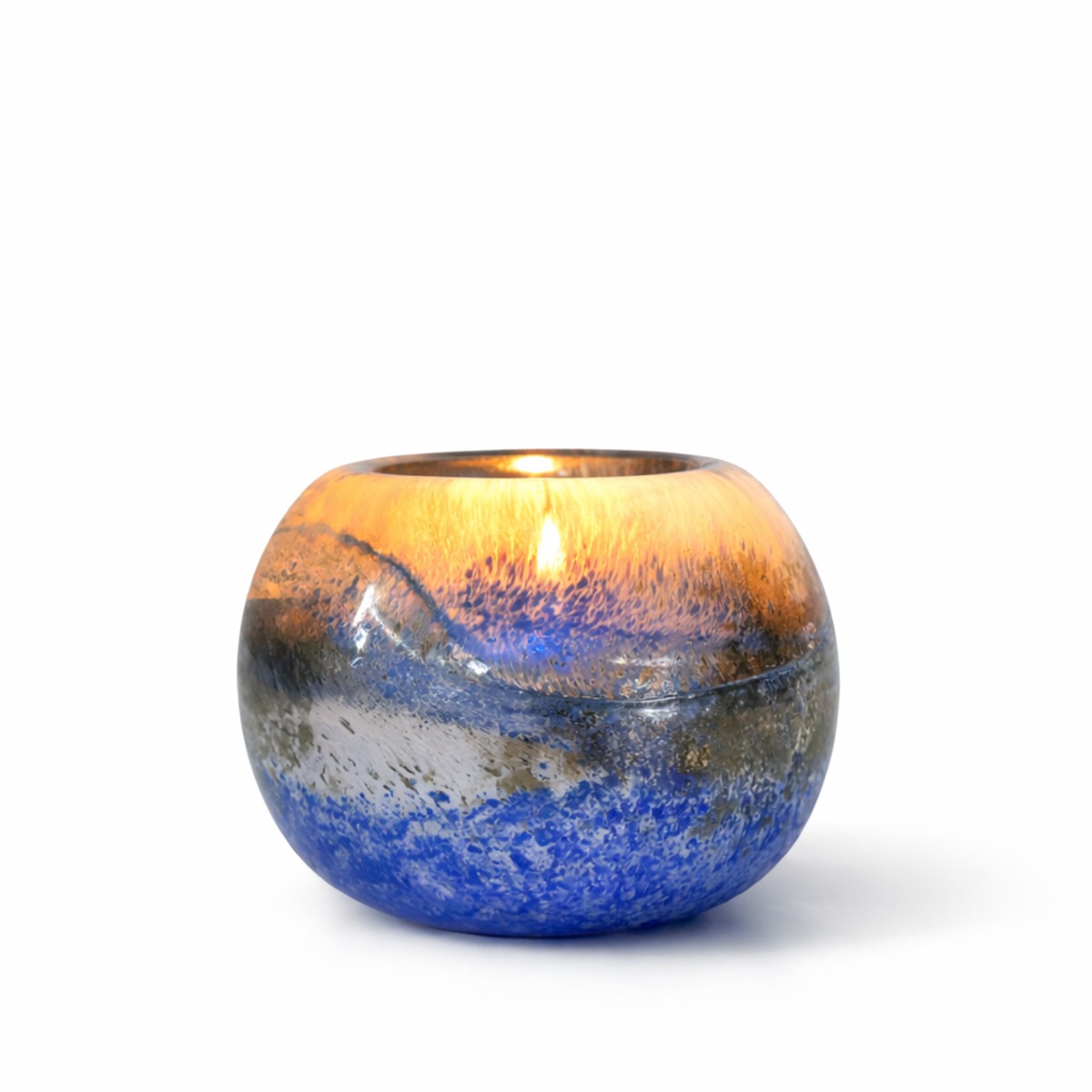 c8287c】キャンドルホルダー / PILVI [Nuutajärvi(iittala)/Finland