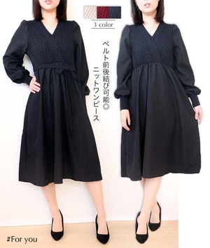 網ニットドッキングワンピース_e0002110029