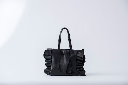 HIDA： tote bag-M. black